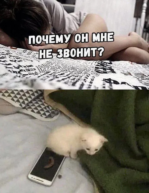 Почему он мне не звонит
