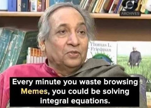 Wasting Time Browsing Memes