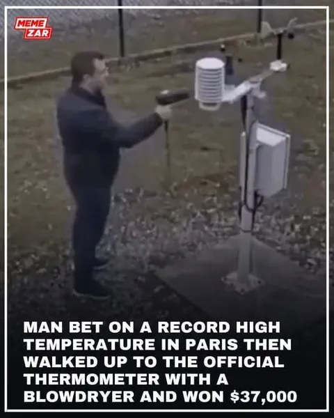 Blow Dryer Temperature Record