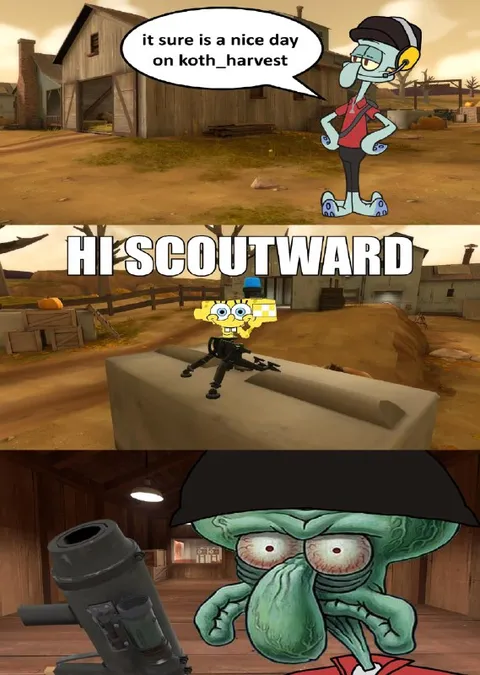 Squidward on Koth Harvest