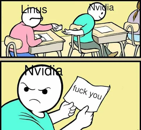 Nvidia Says Fuck You
