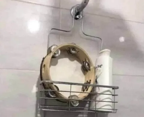 Бубен в ванной