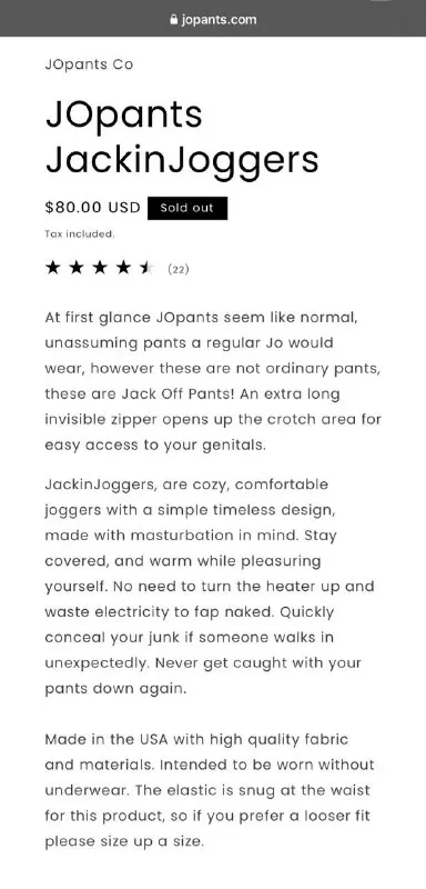 JackinJoggers Product Review