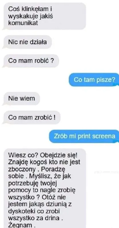 Nie chce zrobić print screena