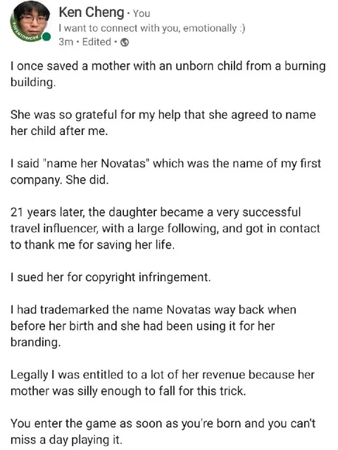 The Novatas Copyright Scam