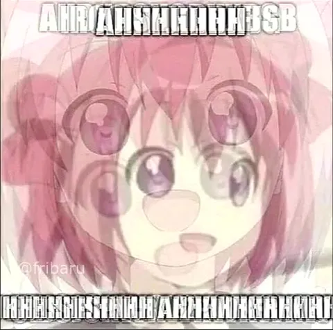 Anime Girl Screaming