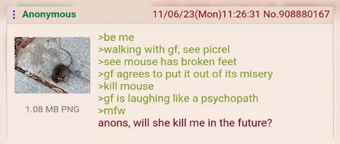 Girlfriend Laughs Like a Psychopath