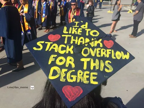 Thank Stack Overflow for This Degree