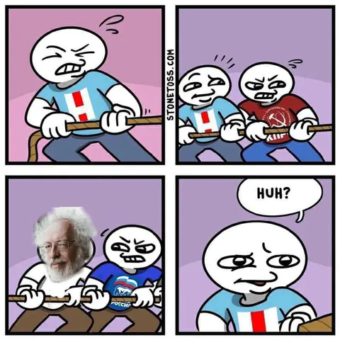 Кто сильнее тянет канат
