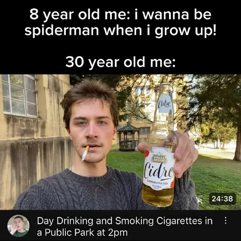 Childhood Spider-Man Dream vs Adulthood