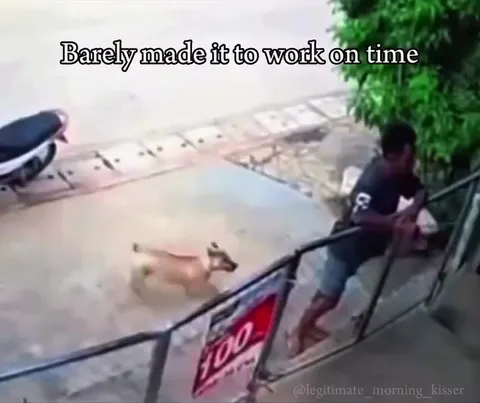 Barely Made It to Work