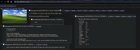 Windows XP Source Code Leak