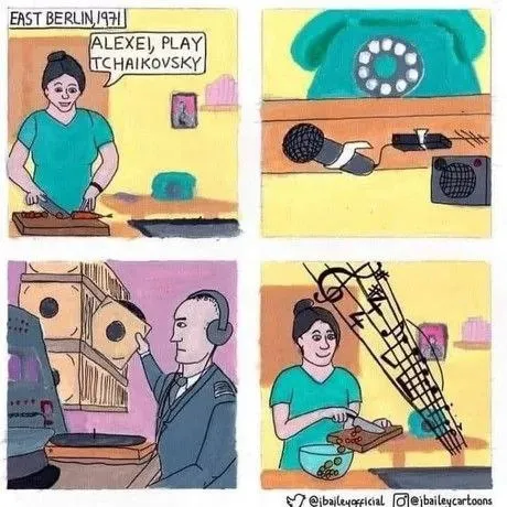 East Berlin Tchaikovsky Telephone Joke