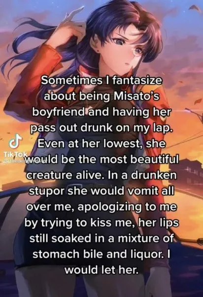 Misato Drunk Girlfriend Fantasy