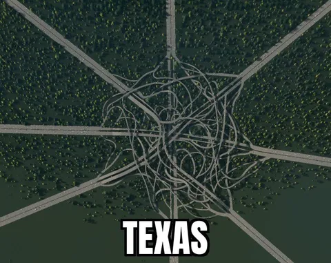 Texas Highway Interchange