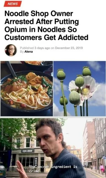 Noodle Shop Owner Secret Ingredient