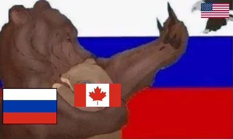 Канада между Россией и США