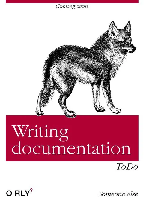 Someone Else Writing Documentation