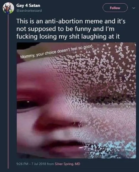 Anti-Abortion Meme Backfires