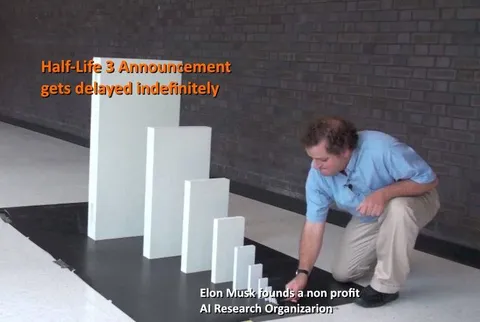 Half-Life 3 Delayed Domino Effect