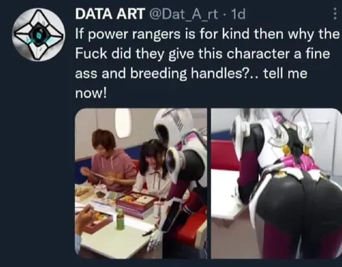 Power Rangers Robot Has Breeding Hips