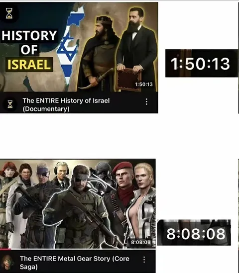 The Entire History Takes Forever