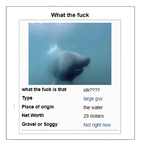 What the Fuck Is That Creature