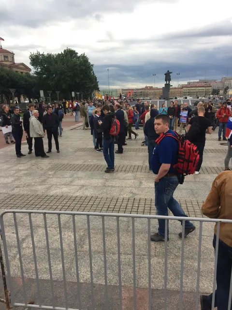 Протестный митинг в Петербурге