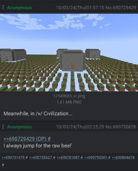 Jumping for Raw Beef