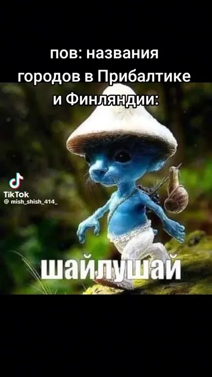 Названия городов Прибалтики