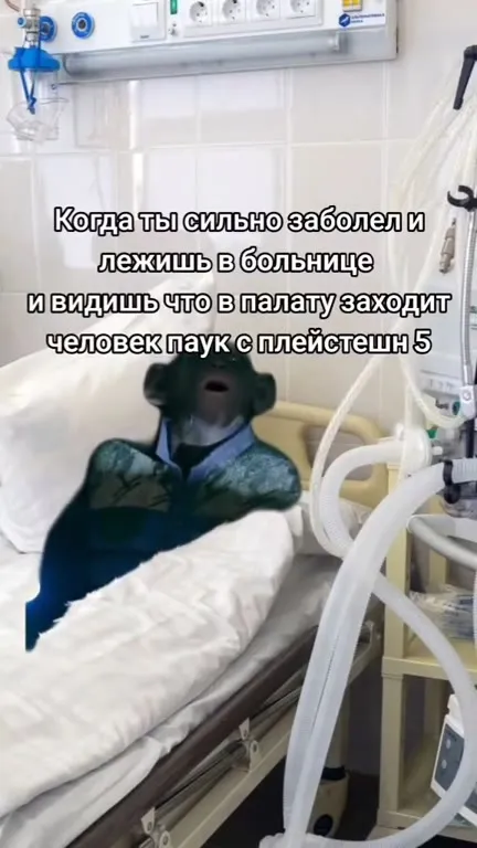 Когда в палату входит геймер