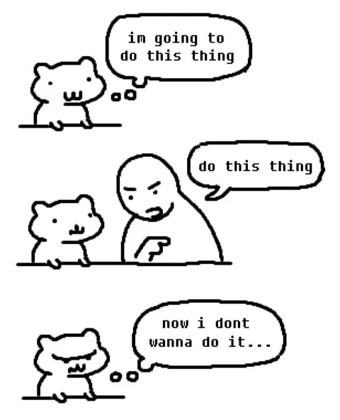 Now I Don’t Wanna Do It