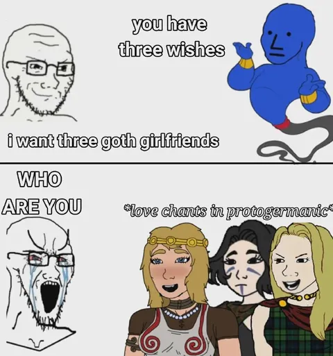 Three Goth Girlfriends Wish