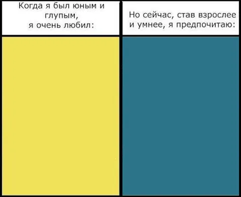 Когда стал взрослее и умнее