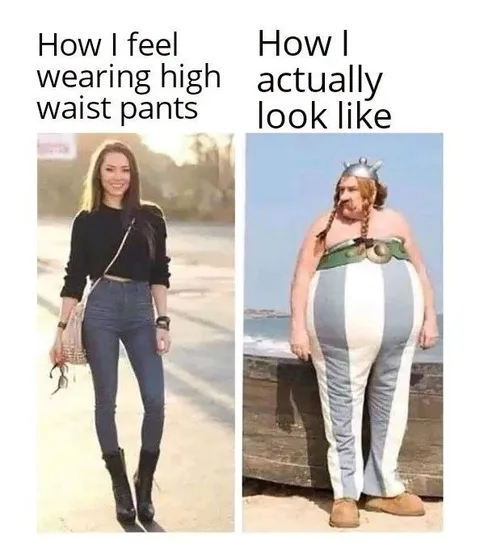 High-Waisted Pants Reality