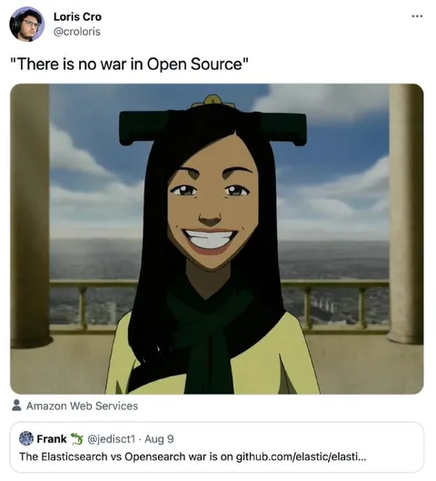 There Is No Open Source War