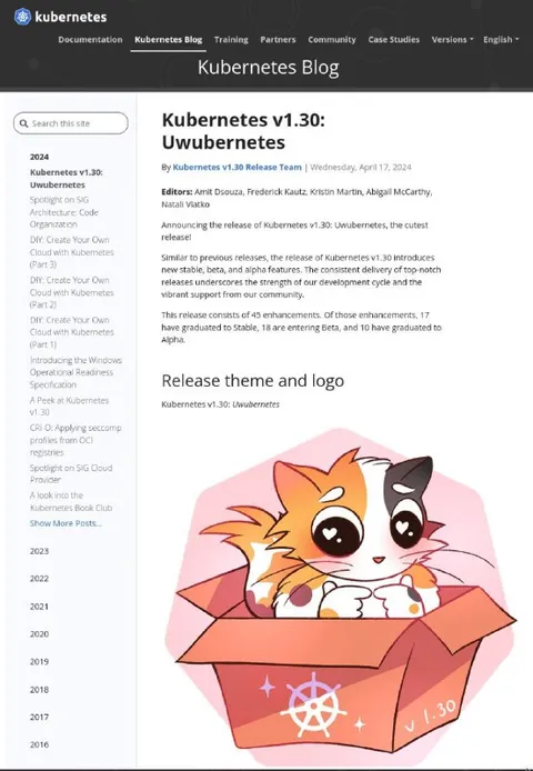 Kubernetes Uwubernetes Release