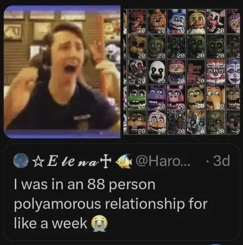 88 Person Polyamorous Relationship