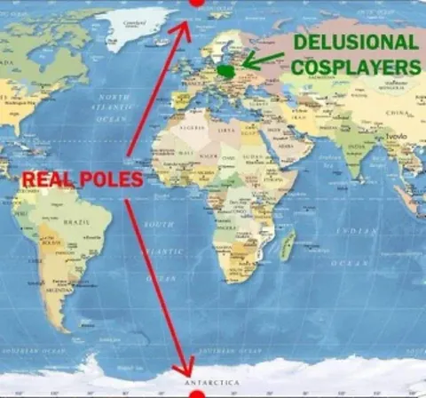 Real Poles and Delusional Cosplayers