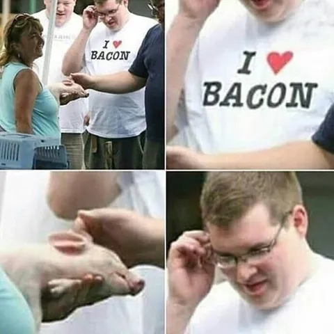 I Love Bacon Pig Reveal