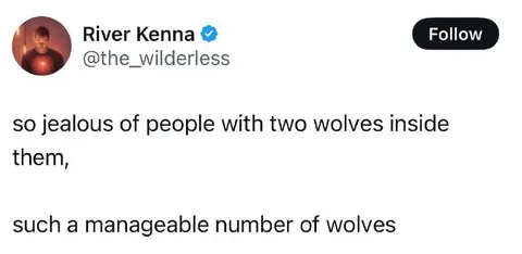 Manageable Number of Wolves