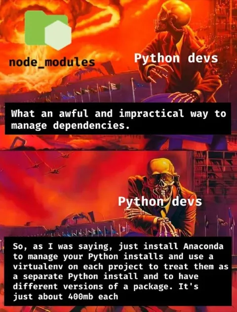 Python Devs Recommend Anaconda
