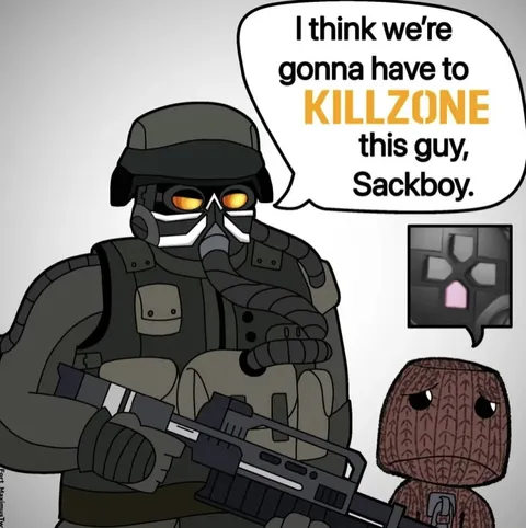Killzone This Guy Sackboy