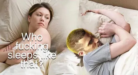 Who Sleeps Like That