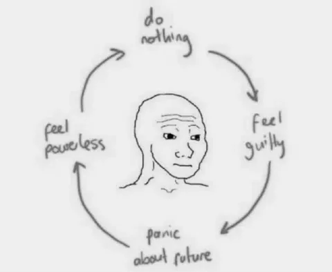 Do Nothing Guilt Cycle