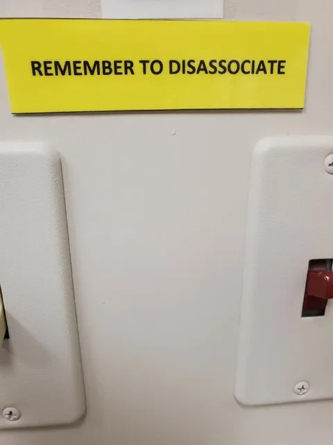 Remember to Dissociate