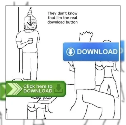 The Real Download Button