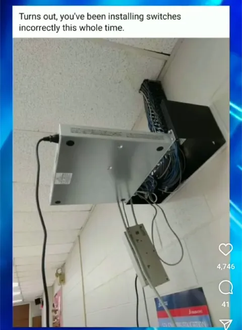 Installing Switches Incorrectly