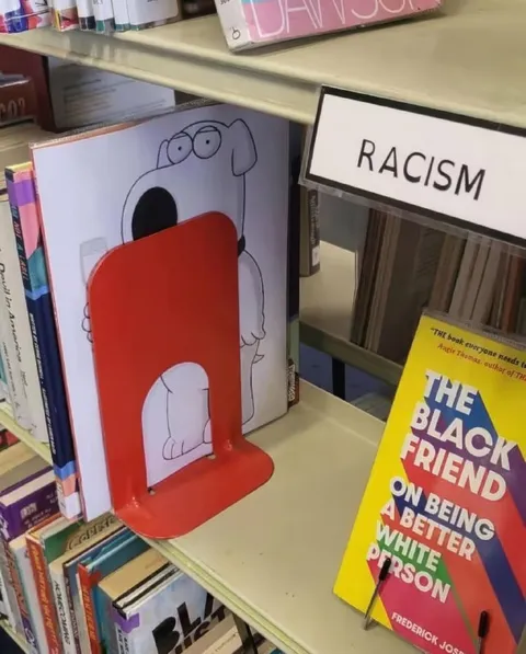 Brian Griffin Hides From Racism
