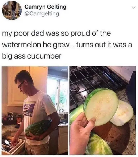 The Giant Cucumber Watermelon